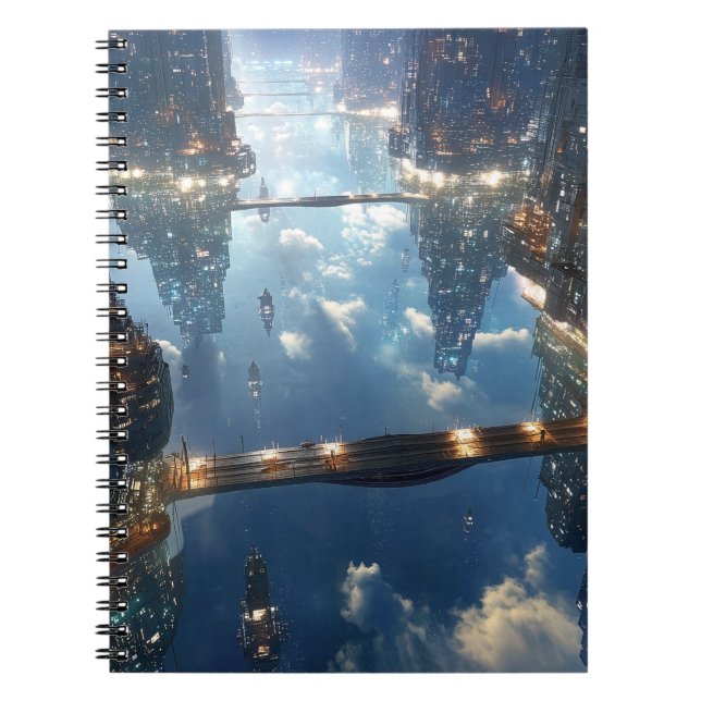 Carnet Métropole flottante dans le ciel (Devant)