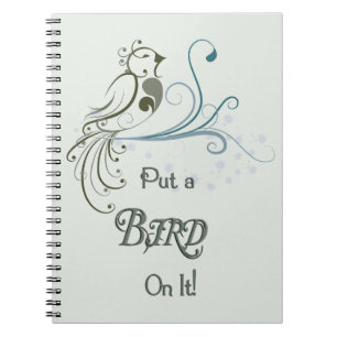 Carnet Mettez un oiseau là-dessus