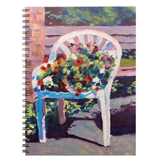 Carnet Mettez vos notes importantes dans ce bleu jaune ro (Devant)