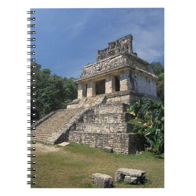 Carnet Mexique, province de Chiapas, Palenque. Temple de (Devant)
