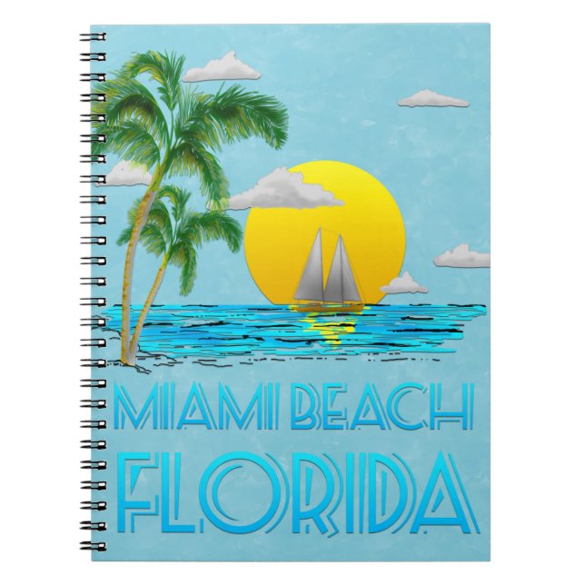 Carnet Miami Beach Floride (Devant)