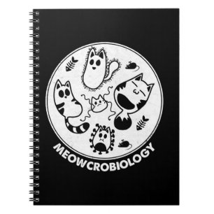 Carnet Microbiology Science Cat Lovers