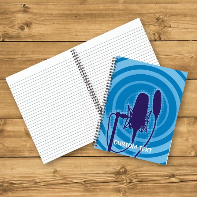 Carnet Microphone de studio (Créateur téléchargé)