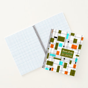 Carnet Midcentury grid