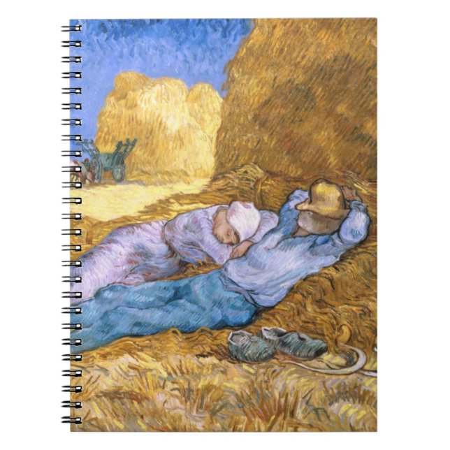 Carnet Midi de Vincent van Gogh |, la sièste, après (Devant)