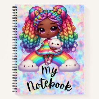 Carnet mignon / Carnet arc-en-ciel coloré