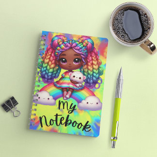 Carnet mignon / Carnet arc-en-ciel coloré