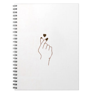 Carnet mignon de coeur de doigt