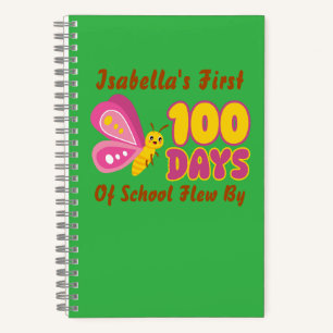 Carnet Mignon Mes 100 Premiers Jours D'école Sont Passés