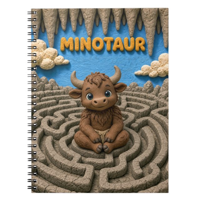 Carnet Mignon Minotaure Bébé, Mythique (Devant)