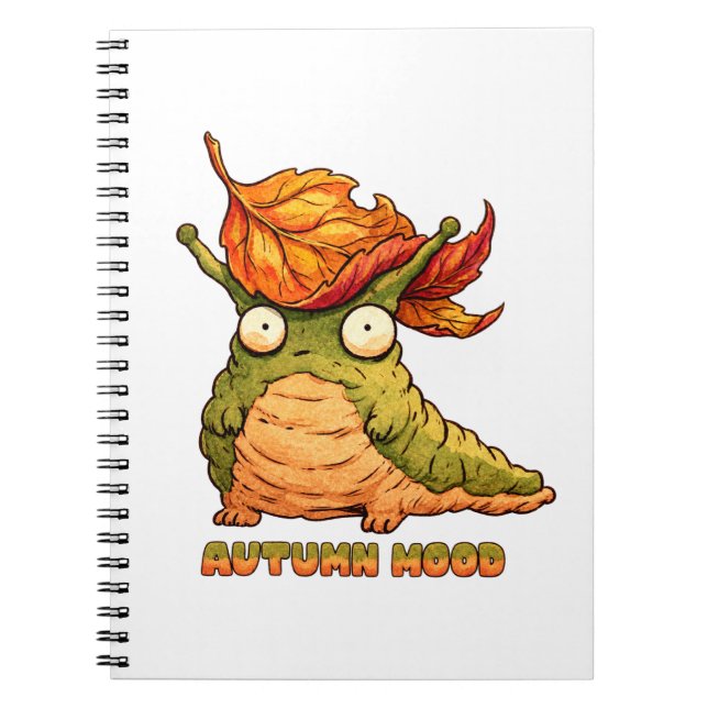 Carnet Mignon pull à capuche Slug Mood Automne  (Devant)