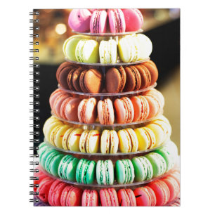 Carnet Mignonne dessert coloré Français Macaron