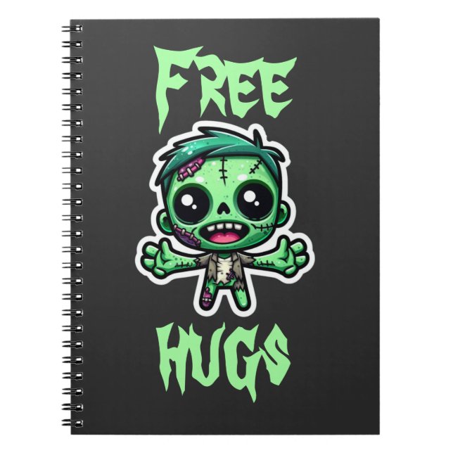 Carnet Mignonne, drôle de zombie (Devant)