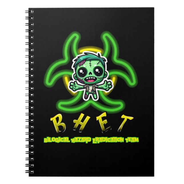 Carnet Mignonne, drôle de zombie (Devant)