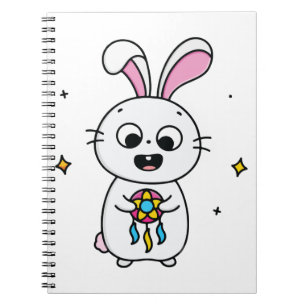 Carnet Mignonne et drôle lapin
