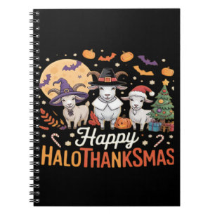 Carnet Mignonne Flamant rose Thanksgiving Je ne suis pas 