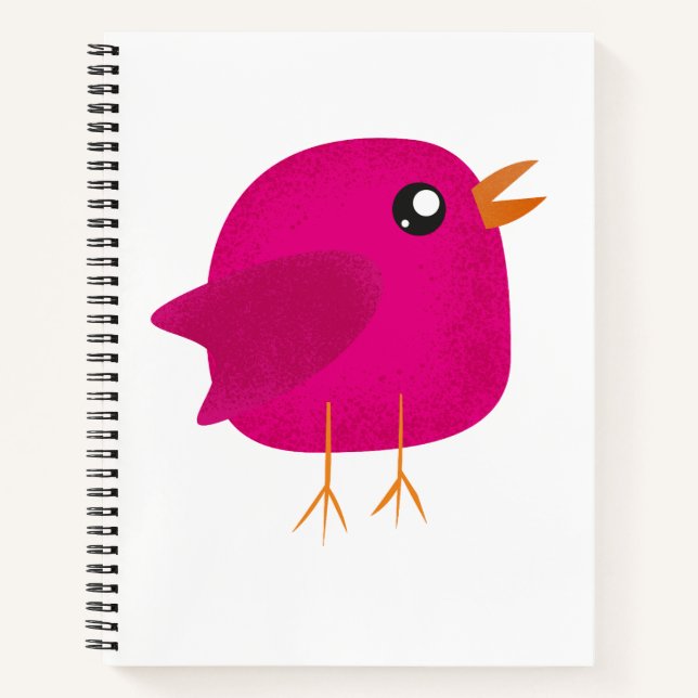 Carnet Mignons oiseaux pour enfants  (Devant)