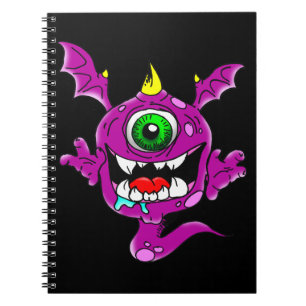 Carnet Mignons pourpres gens mangent Monster