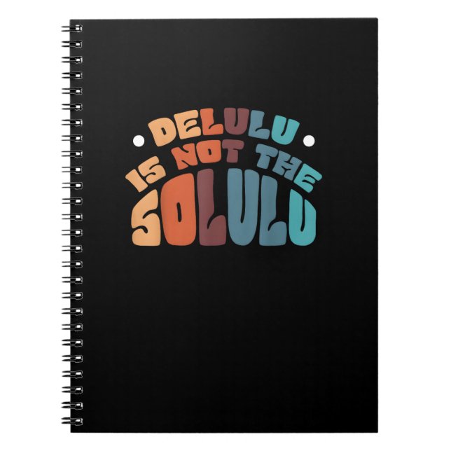 Carnet Mindset Deluluu, résultats réels (Devant)