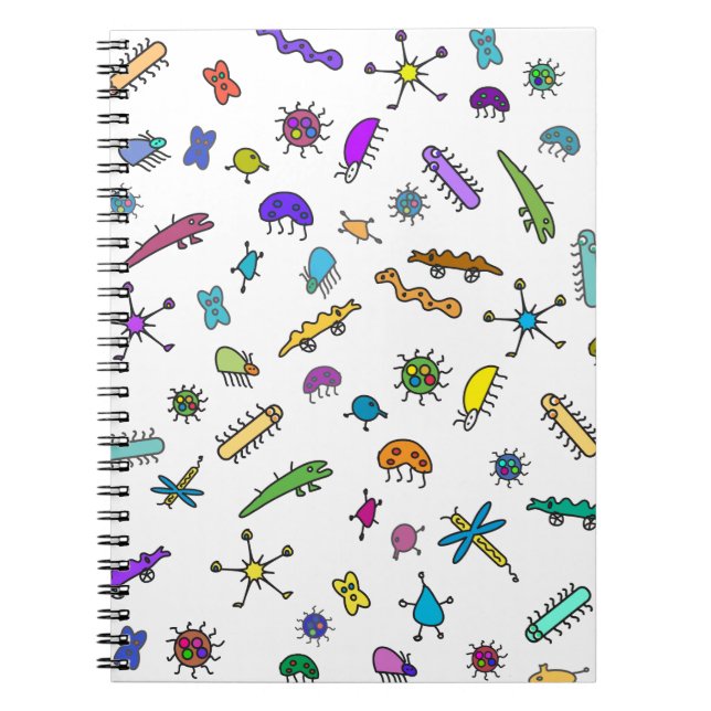 Carnet Mini Bugs et Mini Beasts (Devant)