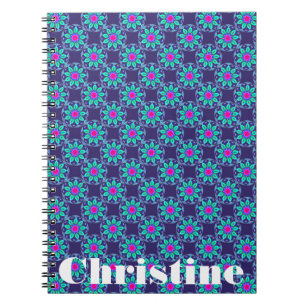 Carnet Mini mandalas personnalisés