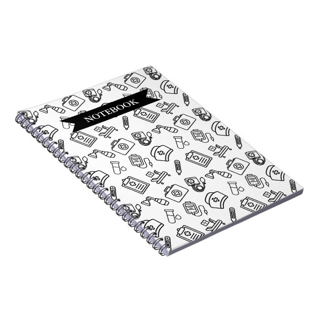 Carnet Minimalist Nursing Student Study Notebook (Côté Droit)
