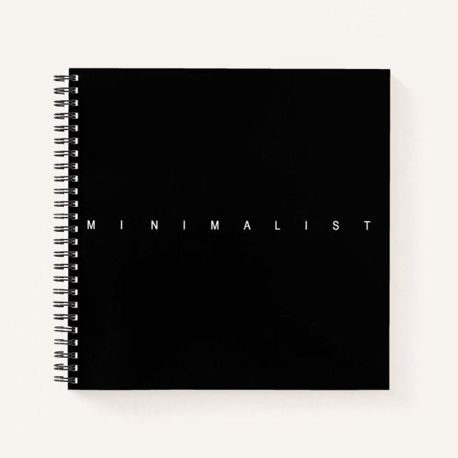 Carnet Minimaliste (Devant)