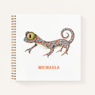 Carnet Minimaliste Gecko Reptile