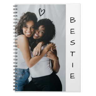 Carnet minimaliste moderne BFF Bestie