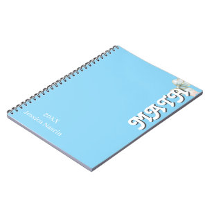 Carnet Minimaliste Texte Vertical Violet Clair Matière Sc