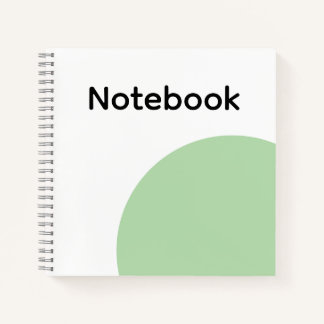 Carnet Minimaliste Vert Sauge