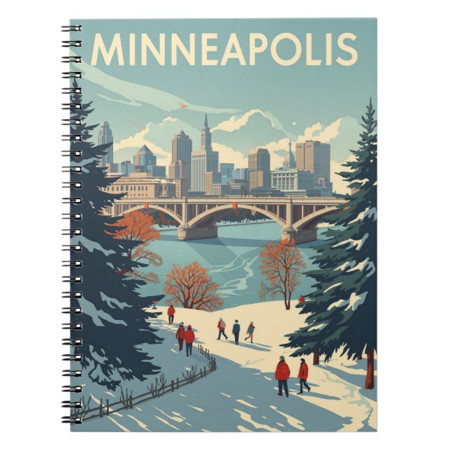 Carnet Minneapolis vintage (Devant)