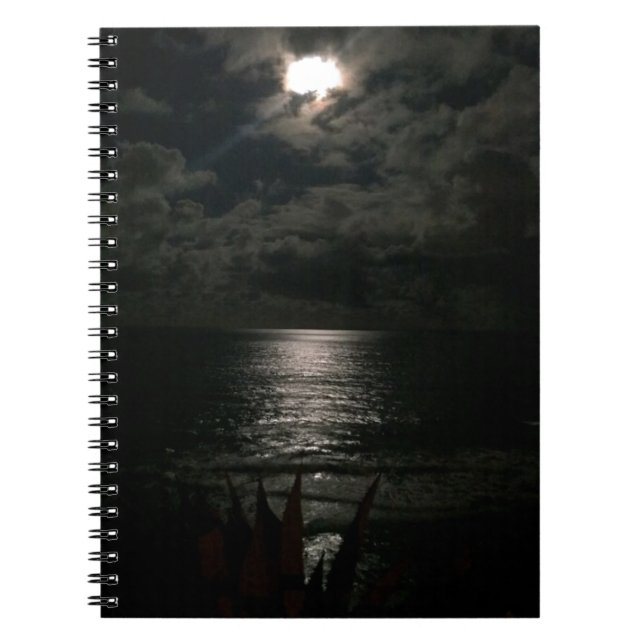 Carnet Miroiter la lumière de lune réfléchissant sur (Devant)