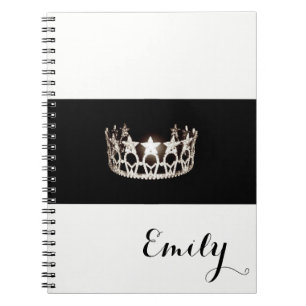 Carnet Miss USA Silver Crown Carnet- Nom personnalisé