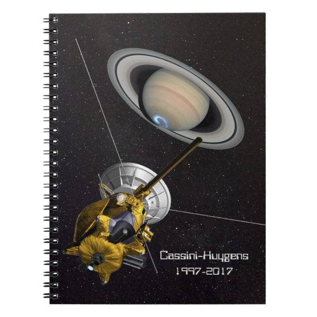 Carnet Mission Cassini Huygens à Saturne (Devant)