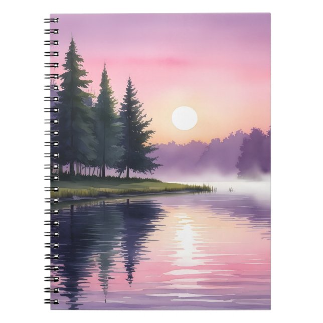 Carnet Mist Lakeside (Devant)