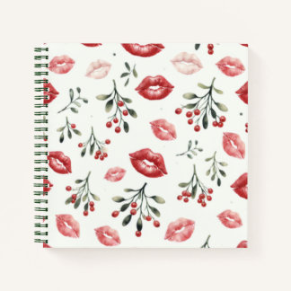Carnet Mistletoe Kisses