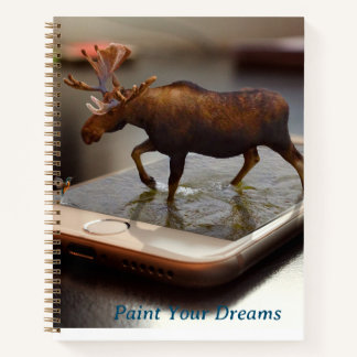 Carnet mobile 3D personnalisé