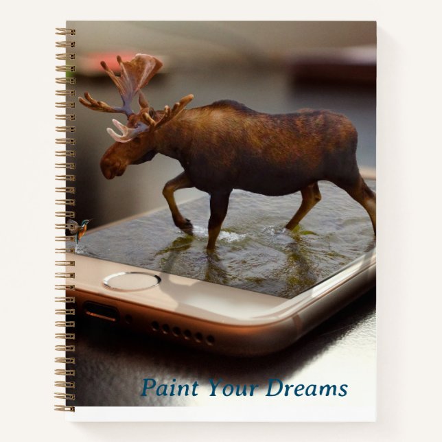 Carnet mobile 3D personnalisé (Devant)