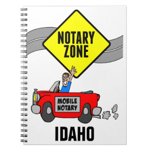 Carnet Mobile Nota Zone Red Sports Voiture Idaho