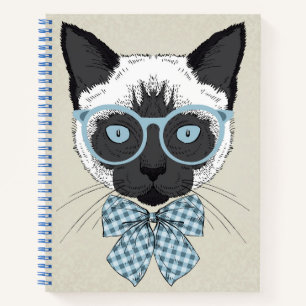 Carnet Mode Chat Siamese Smart