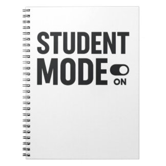 Carnet Mode Étudiant Activé – Motivation pour les Études