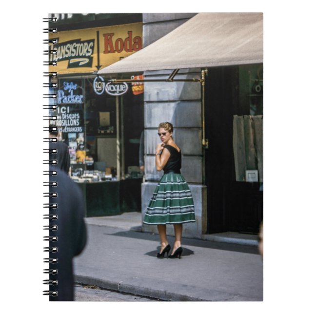 Carnet Mode femme Vintage 1950 (Devant)