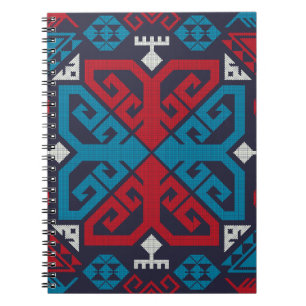 Carnet Mode géométrique classique mignon tendance coloré