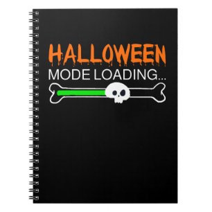 Carnet Mode Halloween Chargement de la barre de chargemen