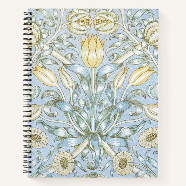 Carnet Modèle de fleur de lys et de grenade de William Mo (Devant)