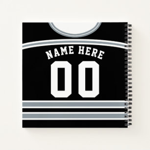 Carnet Modèle de Jersey de hockey sur glace person