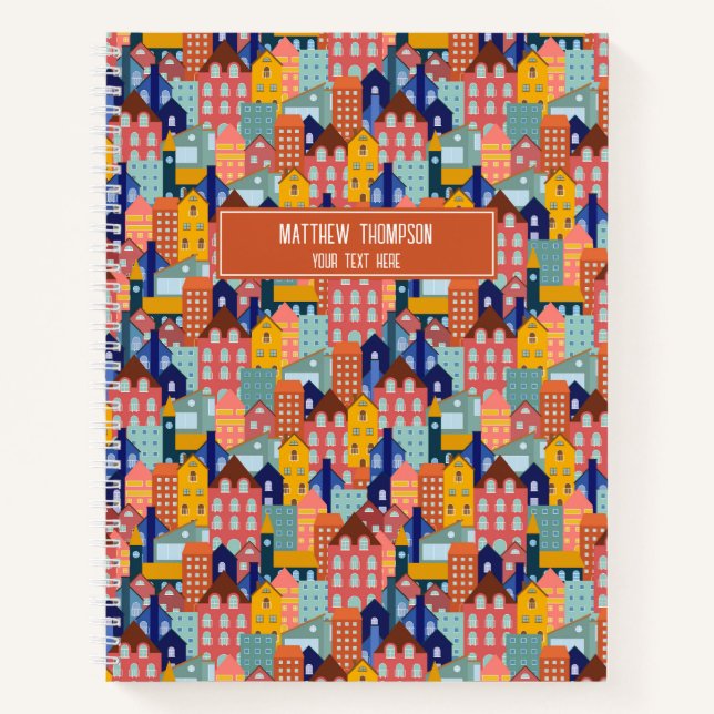 Carnet Modèle de maisons de ville de quartier (Devant)