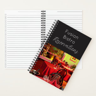 Carnet Modèle de réservations de restaurant BusinessNote