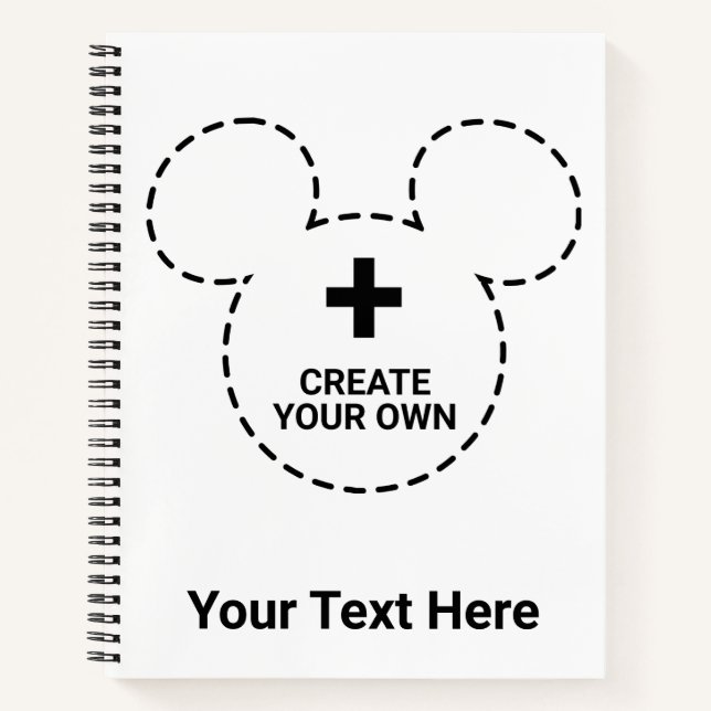 Carnet Modèle de texte (Devant)